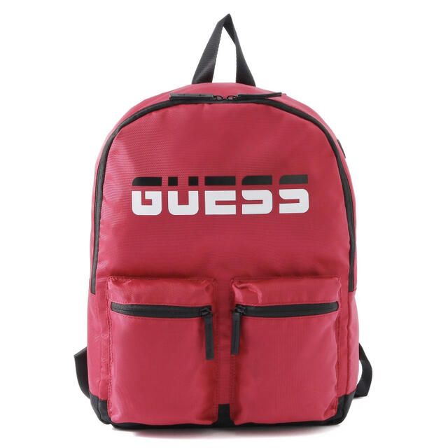 GUESS(ゲス)の新品 GUESS ゲス リュック バックパック レッド 赤 デイパック メンズのバッグ(バッグパック/リュック)の商品写真