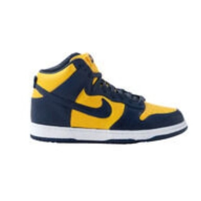 BANDAI(バンダイ)のNIKE DUNK HIGH Michigan Navy/Yellow エンタメ/ホビーのコレクション(その他)の商品写真