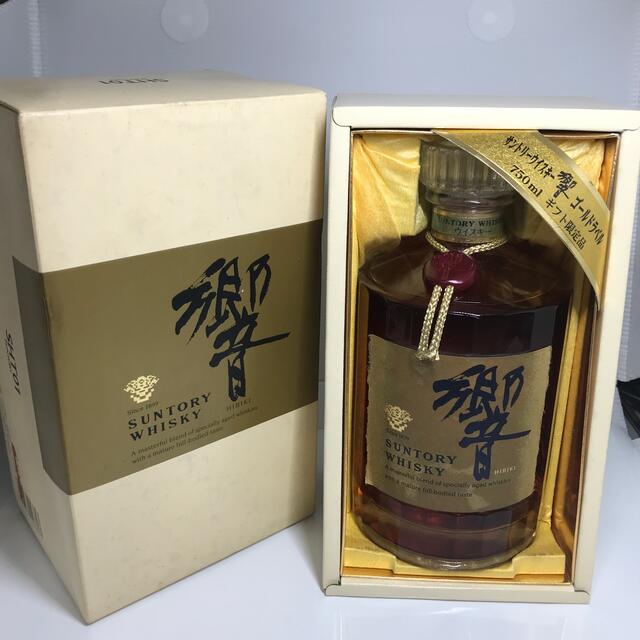 サントリー 響 旧ゴールドラベル 箱付き古酒-