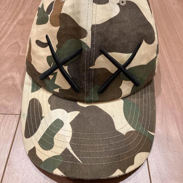 キャップただ今大幅値下げ【激レア】a bathing ape × kaws cap