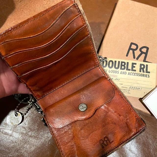 RRL - 激レア!RRL DOUBLE RL チェーン付き 2つ折り財布の通販 by