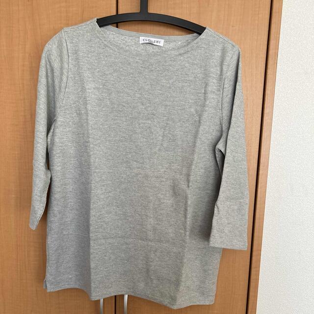 オーガニックコットンT レディースのトップス(Tシャツ(長袖/七分))の商品写真