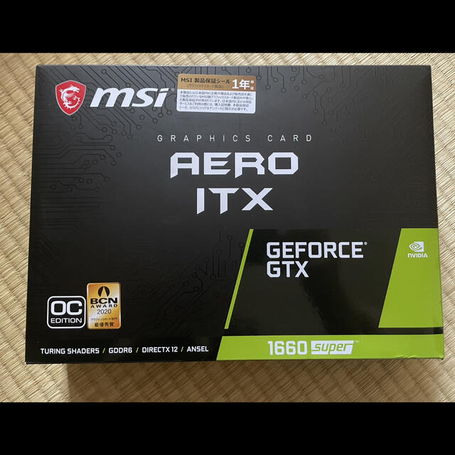 MSI GTX 1660 SUPER AERO ITX OC