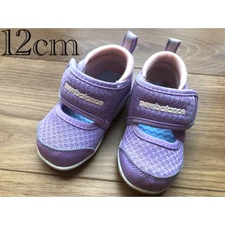 ニューバランス(New Balance)のニューバランス　ベビー　シューズ　12cm 女の子　パープル　おしゃれ　春夏(スニーカー)