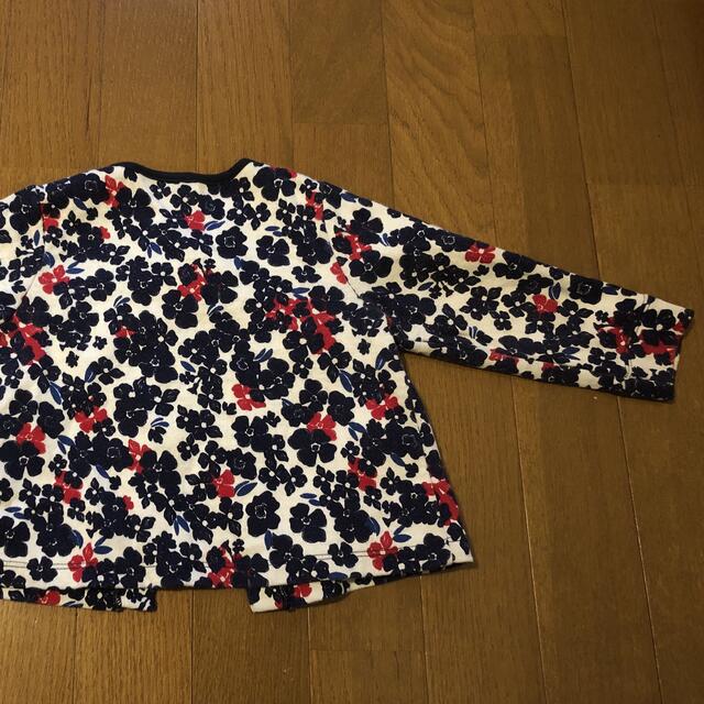 PETIT BATEAU(プチバトー)のプチバトーカーディガン キッズ/ベビー/マタニティのベビー服(~85cm)(カーディガン/ボレロ)の商品写真