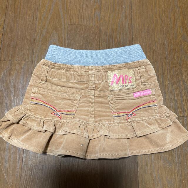 MPS(エムピーエス)のMPS 子ども半ズボンとスカート　90 キッズ/ベビー/マタニティのキッズ服女の子用(90cm~)(スカート)の商品写真