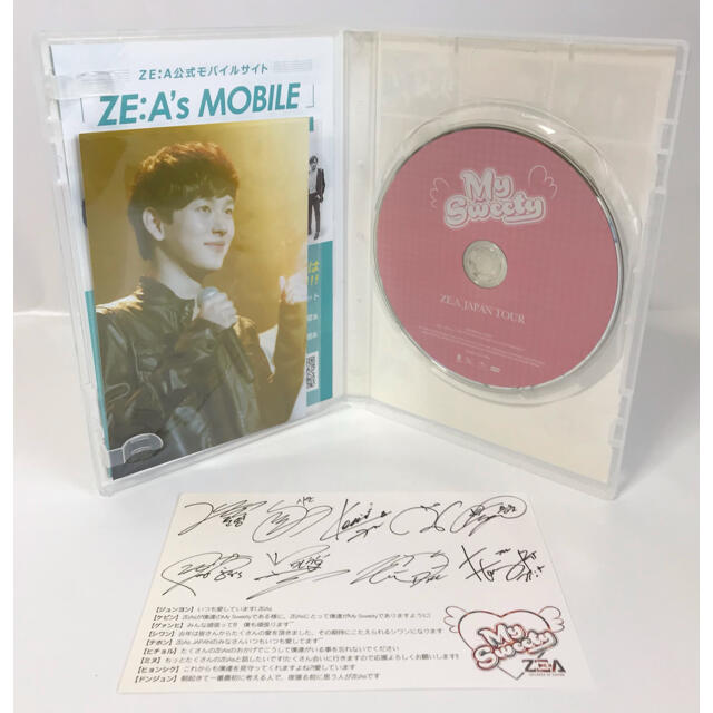 ZE:A/ZE:A JAPAN TOURMy Sweety DVD シワン