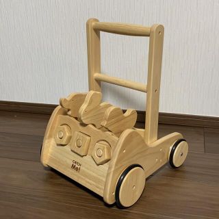 木製カタカタ押車★野中製作所(手押し車/カタカタ)