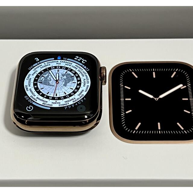 Apple Watch - Apple Watch Series 5 40mm ゴールド ステンレス 本体の