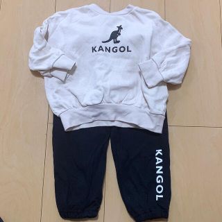 カンゴール(KANGOL)のカンゴール ベビー服 上下セット 90センチ(Tシャツ/カットソー)