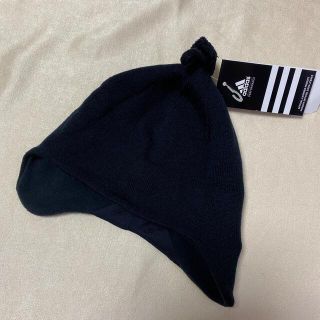 アディダス(adidas)のadidas 耳当てニットキャップ(キャップ)