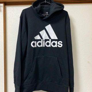 アディダス(adidas)のadidas フード付きパーカー　フーディー(パーカー)