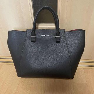 チャールズアンドキース(Charles and Keith)のCHARLES & KEITH 通勤用バッグ　11／17以降破棄します。(ハンドバッグ)