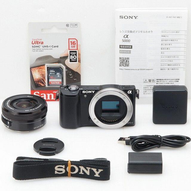 店舗割引 おはぎ様専用SDなし Wi-Fi☆ SONY α5000 ☆1850ショット www