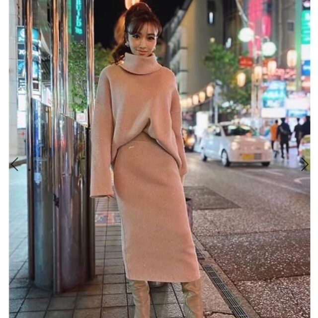 素敵な eimy istoire ギャラクシーニットタイトスカート スカート