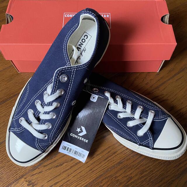 新品未使用箱タグ付き★converse★CT70★25.0cm★ネイビー