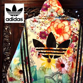 adidas - アディダス ファーム希少 ジャージ ジャケット ブルゾン 花