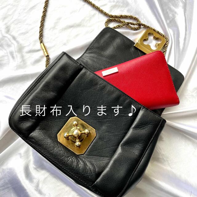 Chloe(クロエ)の美品《Chloe》クロエ　エルシー　チェーン　ショルダー　牛革　黒　2way レディースのバッグ(ショルダーバッグ)の商品写真