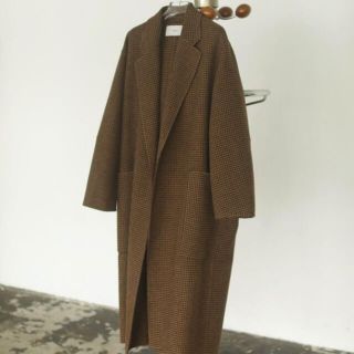 トゥデイフル(TODAYFUL)のTODAYFUL "Over Check Coat"オーバーチェックコート(ロングコート)