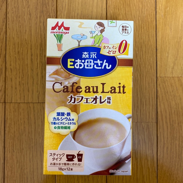 森永乳業(モリナガニュウギョウ)の森永Eお母さん　カフェオレ風味　18g×12本 キッズ/ベビー/マタニティのマタニティ(その他)の商品写真