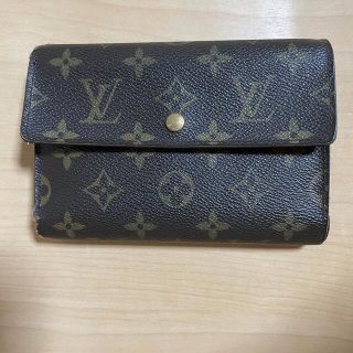 ルイヴィトン(LOUIS VUITTON)のヴィトンモノグラム三つ折り財布　ポルトトレゾール・エテュイパピエM61202(財布)