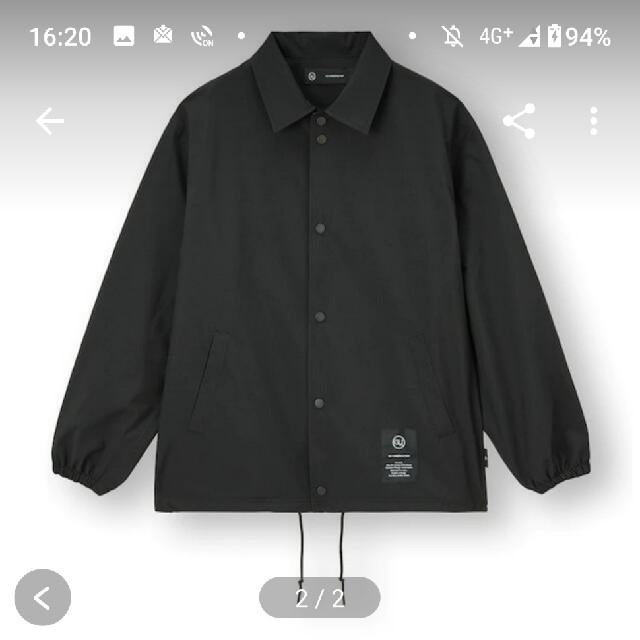 UNDERCOVER - GU × undercover アンダーカバー コーチジャケット UNDERCOVER - GU × undercover アンダーカバー コーチジャケット