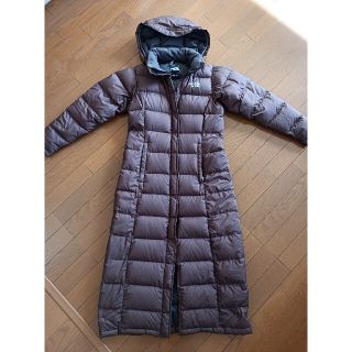 ザノースフェイス(THE NORTH FACE)のノースフェイス ロングダウンコート 700 マキシ丈 S ブラウン(ダウンコート)