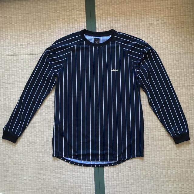 美品★ballaholic ストライプロンT