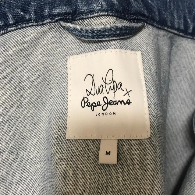 Pepe Jeans(ペペジーンズ)のデュアリパ　ぺぺジーンズ　限定コラボ　デニムジャケット　新品 レディースのジャケット/アウター(Gジャン/デニムジャケット)の商品写真