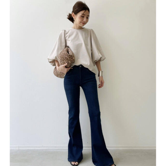 Tシャツ/カットソー(七分/長袖) L'Appartement Tee 専用 Gather Long sleeve Tシャツ/カットソー(七分/長袖) L'Appartement Tee 専用 Gather Long sleeve