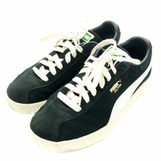 プーマ(PUMA)のプーマ Delphin PRM スニーカー シューズ スエード 25.5 黒 白(スニーカー)