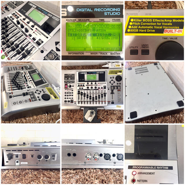 ちょちゅけ様専用 1537.BOSS BR-1200CD!MTR80GB仕様 おしゃれ www