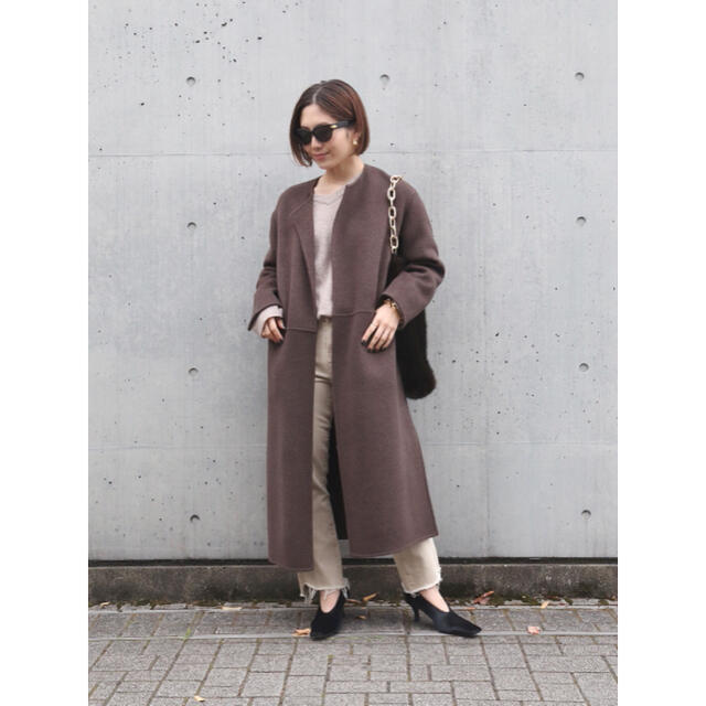 ベンチ 収納付 514☆ Christian Dior コート 裏地ミンク 高級品
