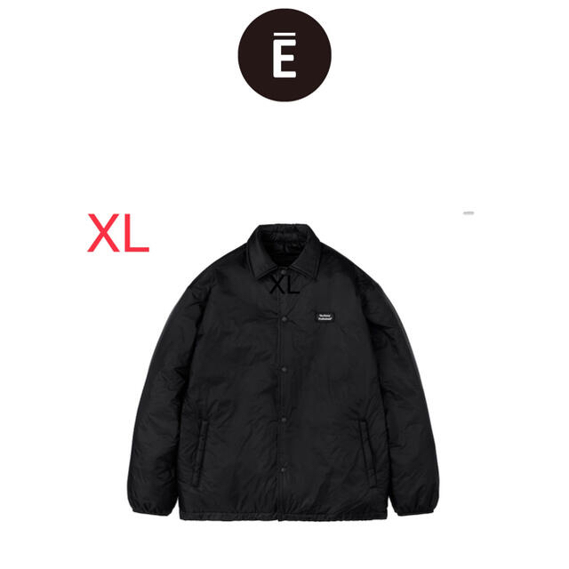 ジャケット/アウターennoy nylon coach jacket XL
