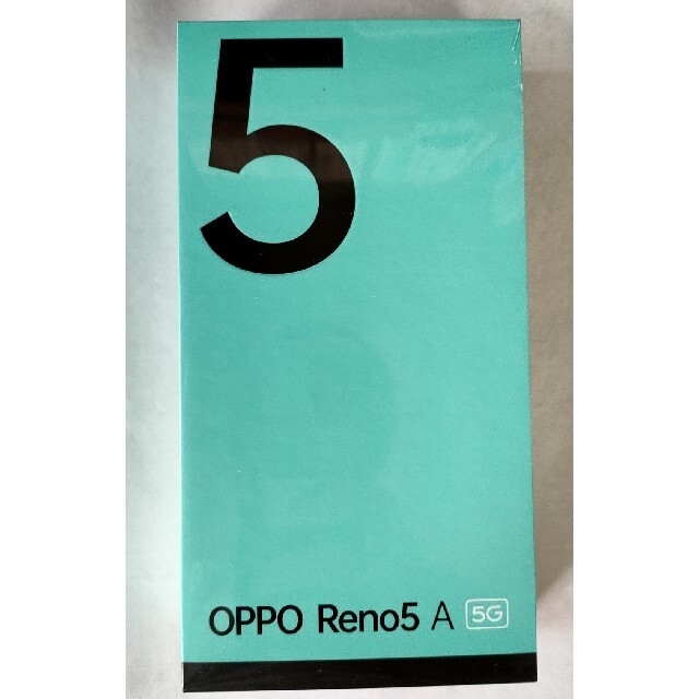 OPPO Reno5 A シルバーブラック 新品未開封 匿名配送 送料無料②