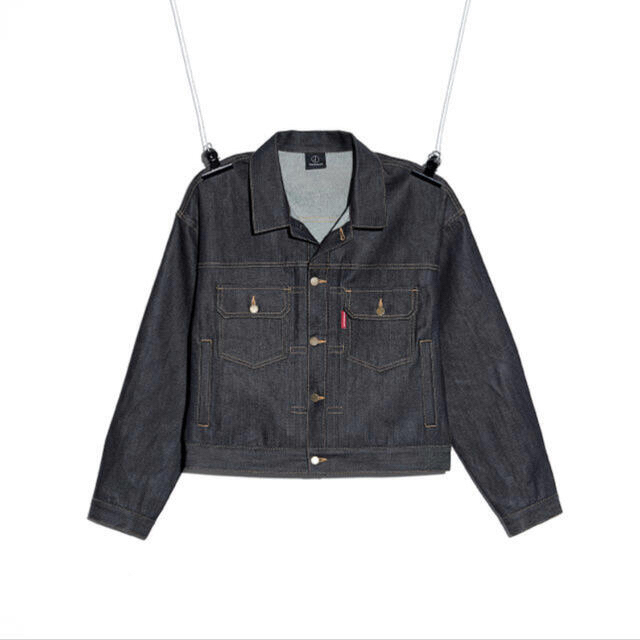 PEACEMINUSONE(ピースマイナスワン)のpeaceminuaone PMO DENIM JACKET #1 INDIGO メンズのジャケット/アウター(Gジャン/デニムジャケット)の商品写真