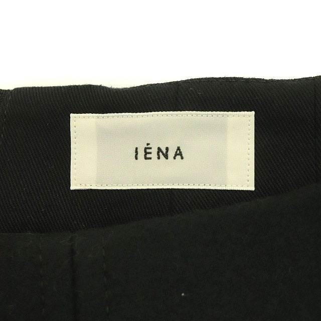 イエナ IENA 20AW メルトンタイトイットスカート ロング S34 黒 2