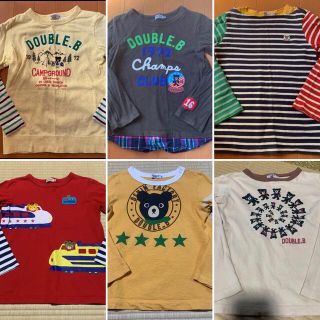 ミキハウス(mikihouse)のミキハウス 長袖Tシャツ 130センチ プッチー Bくん まとめ売り(Tシャツ/カットソー)