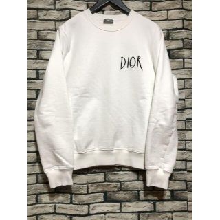 ディオールオム(DIOR HOMME)の ディオール×レイモンドペティボン★19AW  ロゴスウェットカットソー(スウェット)