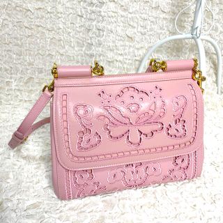 熱い販売 Dolce&Gabbanaシシリーレースバッグ ショルダーバッグ