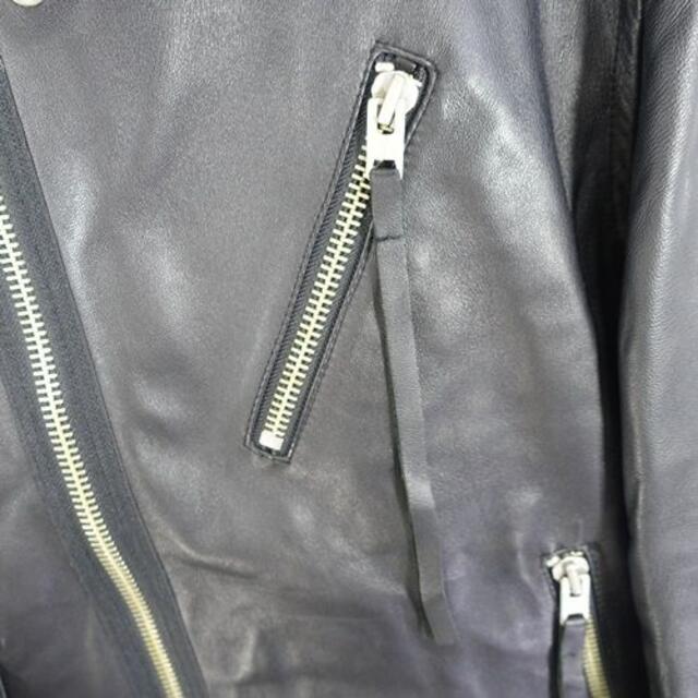 Sandinista(サンディニスタ)のSANDINISTA Stand Collar Waldes Zip Rider メンズのジャケット/アウター(レザージャケット)の商品写真