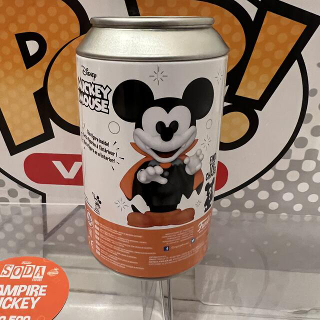 Disney(ディズニー)のFUNKO POP!  Funko SODA ソーダ　バンパイアミッキーマウス エンタメ/ホビーのフィギュア(アニメ/ゲーム)の商品写真