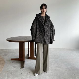 トゥデイフル(TODAYFUL)の【iii様専用】CLANE CENTER PRESS FLARE PANTS(カジュアルパンツ)