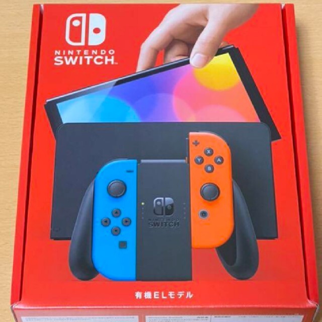 Nintendo Switch 有機ELモデル 本体 ネオンブルー　ネオンレッド