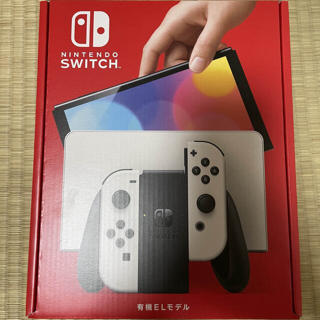 Nintendo Switch  新型 有機ELモデル ホワイトホワイト状態
