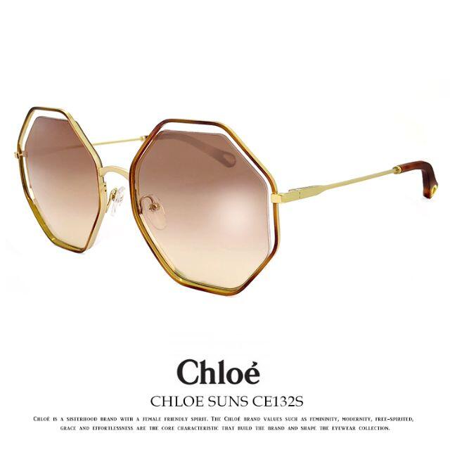 新品 クロエ サングラス chloe ce132s 205 58mm poppy