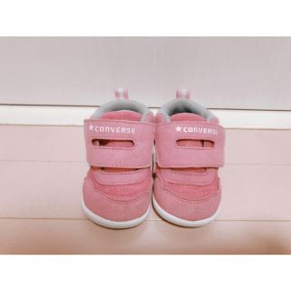 コンバース(CONVERSE)の【最終値下げ】converse ベビー＊キッズシューズ　ピンク13cm(スニーカー)