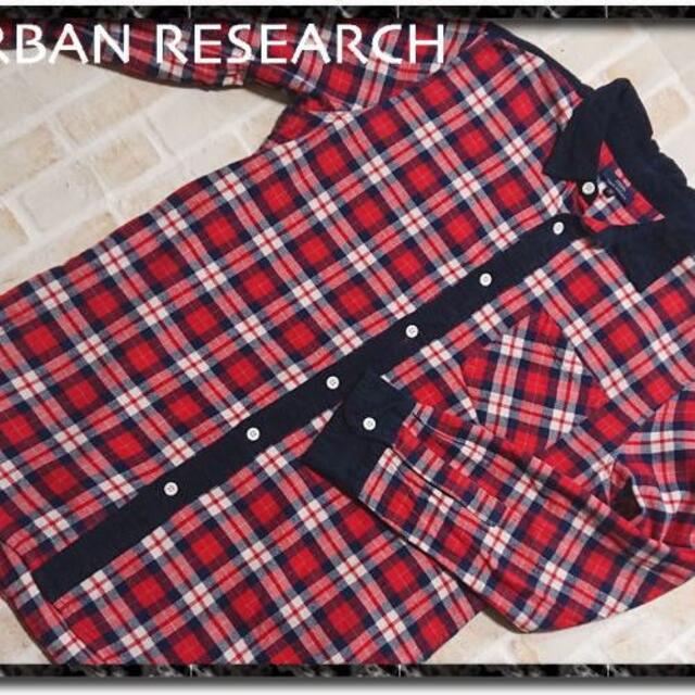 URBAN RESEARCH(アーバンリサーチ)のアーバンリサーチ　チェックネルシャツ メンズのトップス(シャツ)の商品写真
