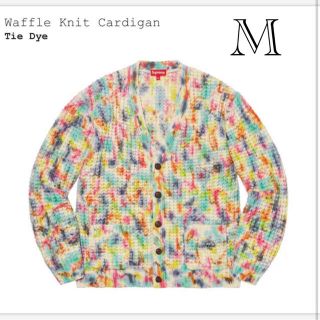 シュプリーム(Supreme)のSupreme Waffle Knit Cardigan "Tie Dye"新品(カーディガン)