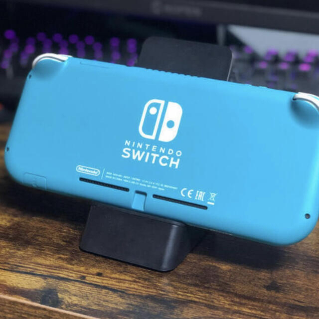 ニンテンドースイッチ　ターコイズ　モンハンライズ付き